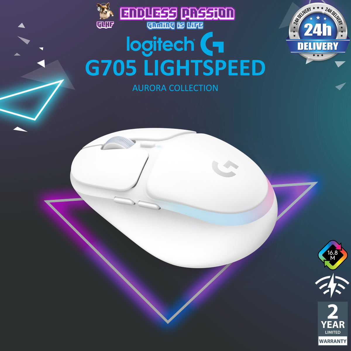 Logitech G705 Wireless Gaming Mouse – Endless Passion