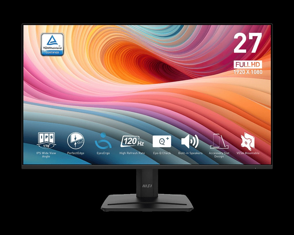 MSI MP275 E2 27 Inch Full HD 120hz 1ms (MPRT) Productivity Monitor