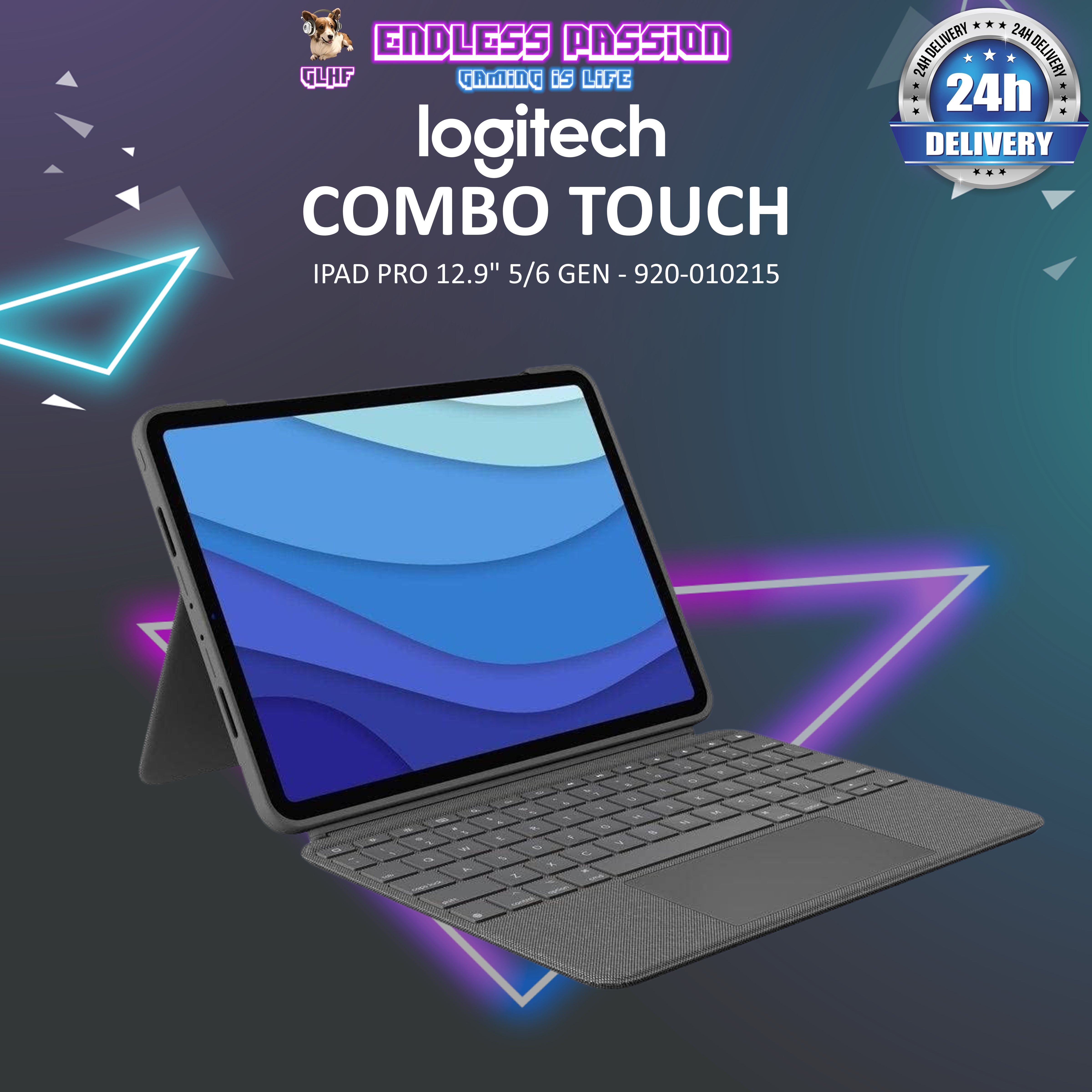 Logitech combo popular touch Ipad pro 12.9 (5th gen) case