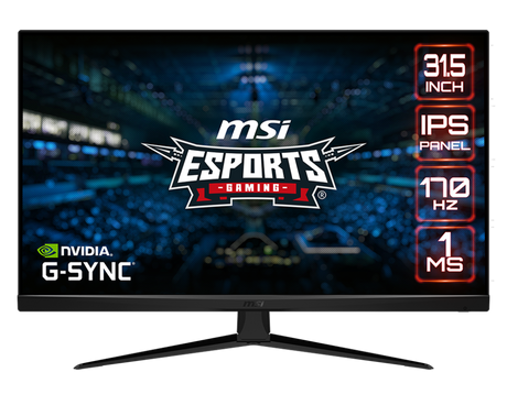 MSI G321Q - 31.5" 2K WQHD IPS 170Hz 1ms Gaming Monitor