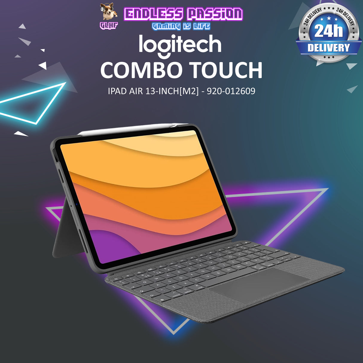 Logitech Combo Touch for iPad Air 13" (M2) - 920-012609