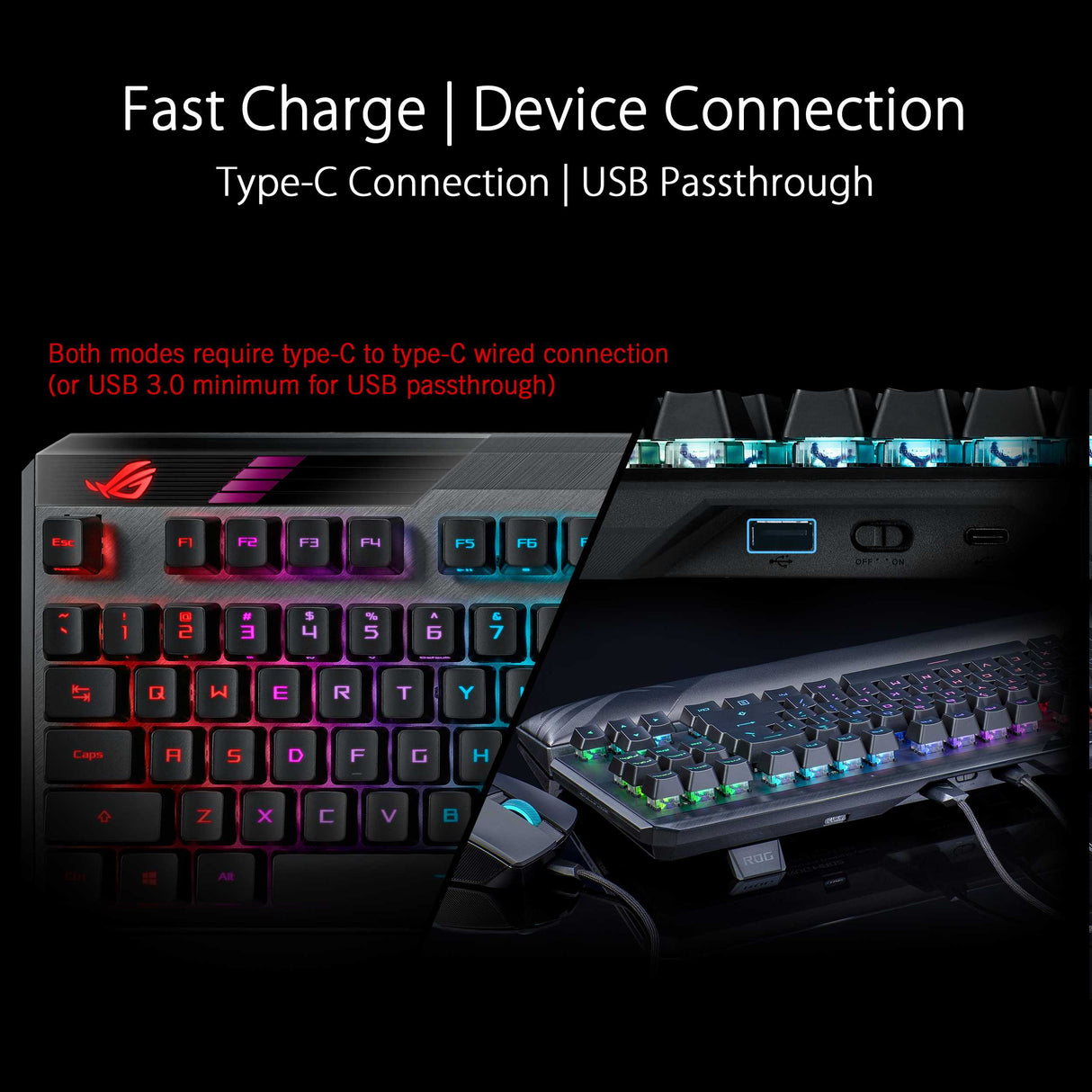 Asus ROG Claymore II Wireless Gaming Mechanical Keyboard