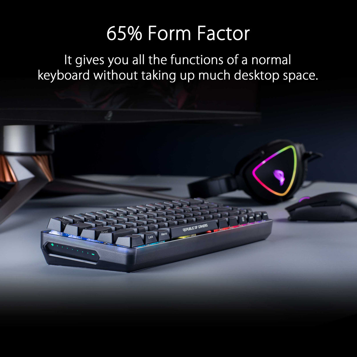 Asus ROG Falchion NX 65% Wireless Mechanical Gaming Keyboard