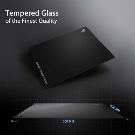 Asus ROG Moonstone Ace Large Tempered Glass Mousepad