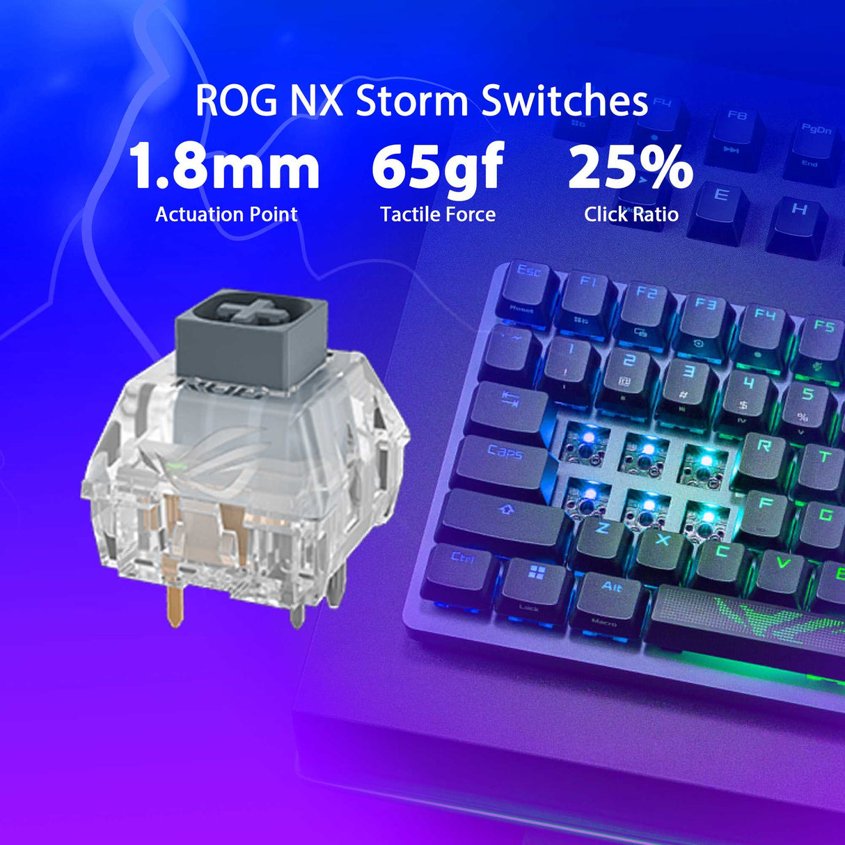 Asus ROG Strix Scope II Wired Gaming Keyboard