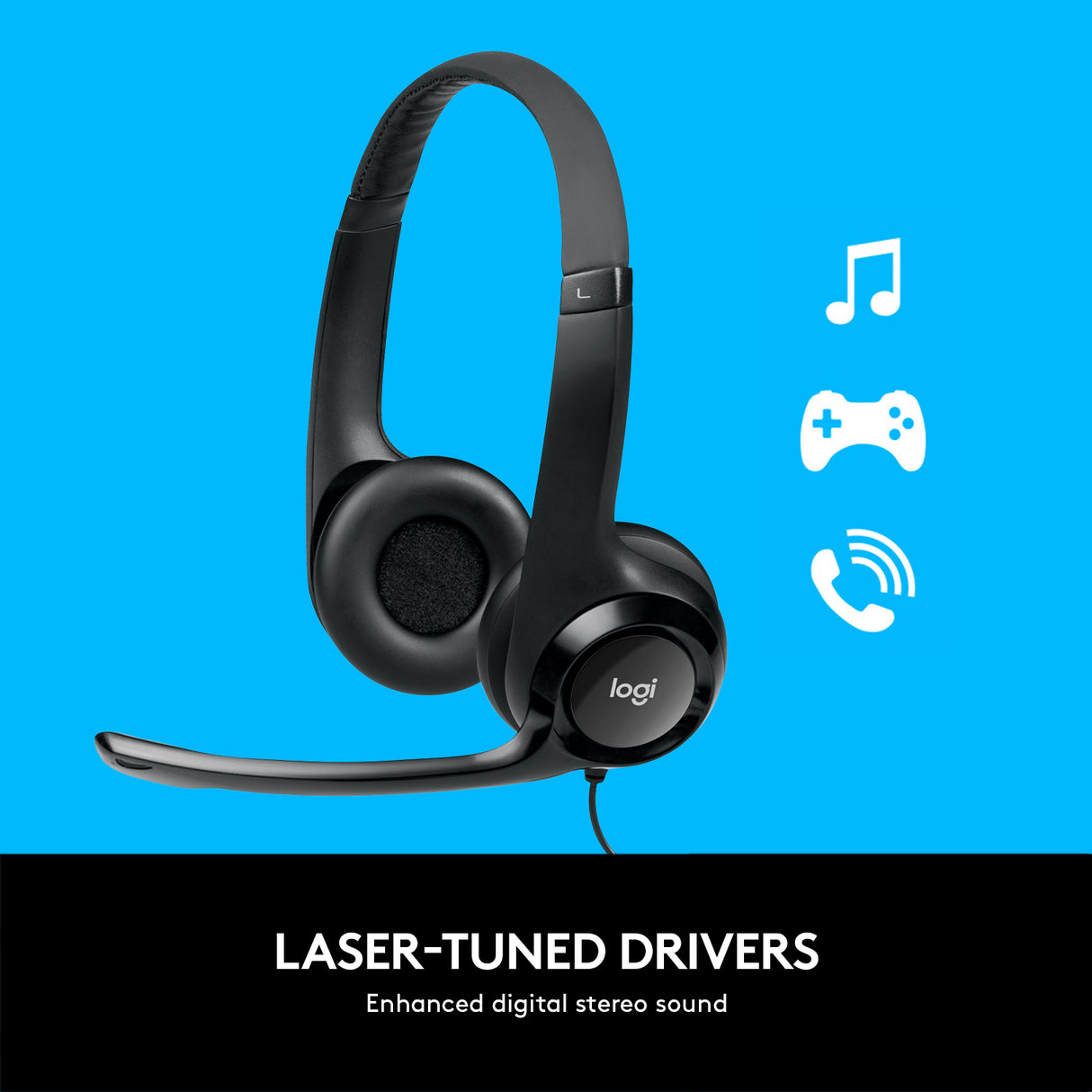 Logitech H390 USB Stereo Headset