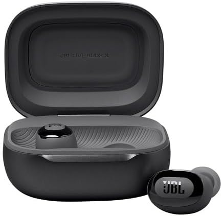 JBL Live Buds 3 True wireless Noise Cancelling Bud-Type Earbuds with Smart Charging Case