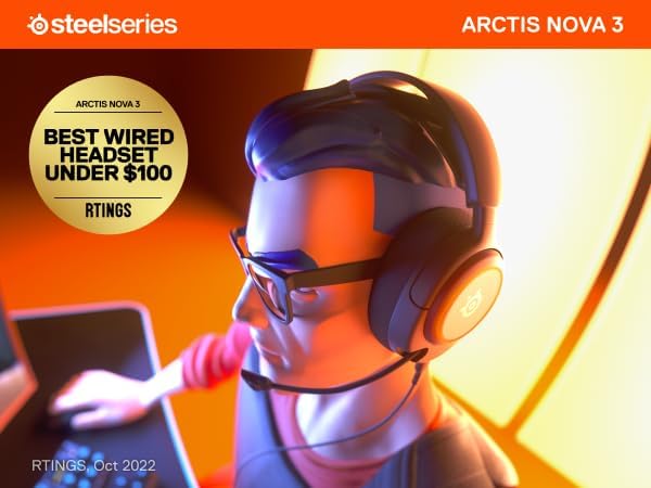 SteelSeries Arctis Nova 3 Gaming Headset