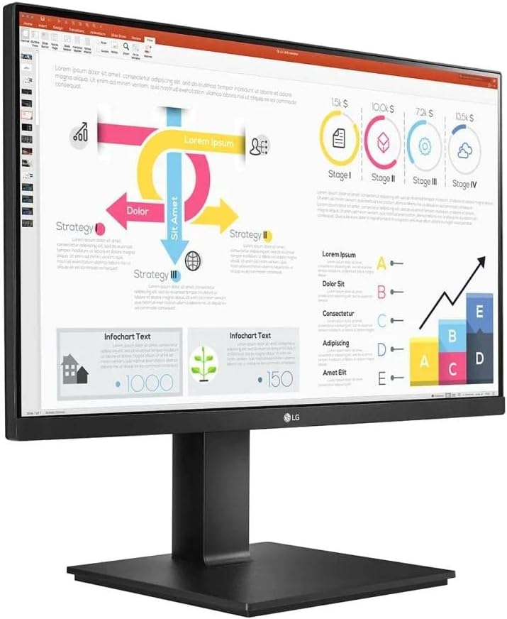 LG 24QP750-B - 24 Inch QHD IPS Productivity Monitor