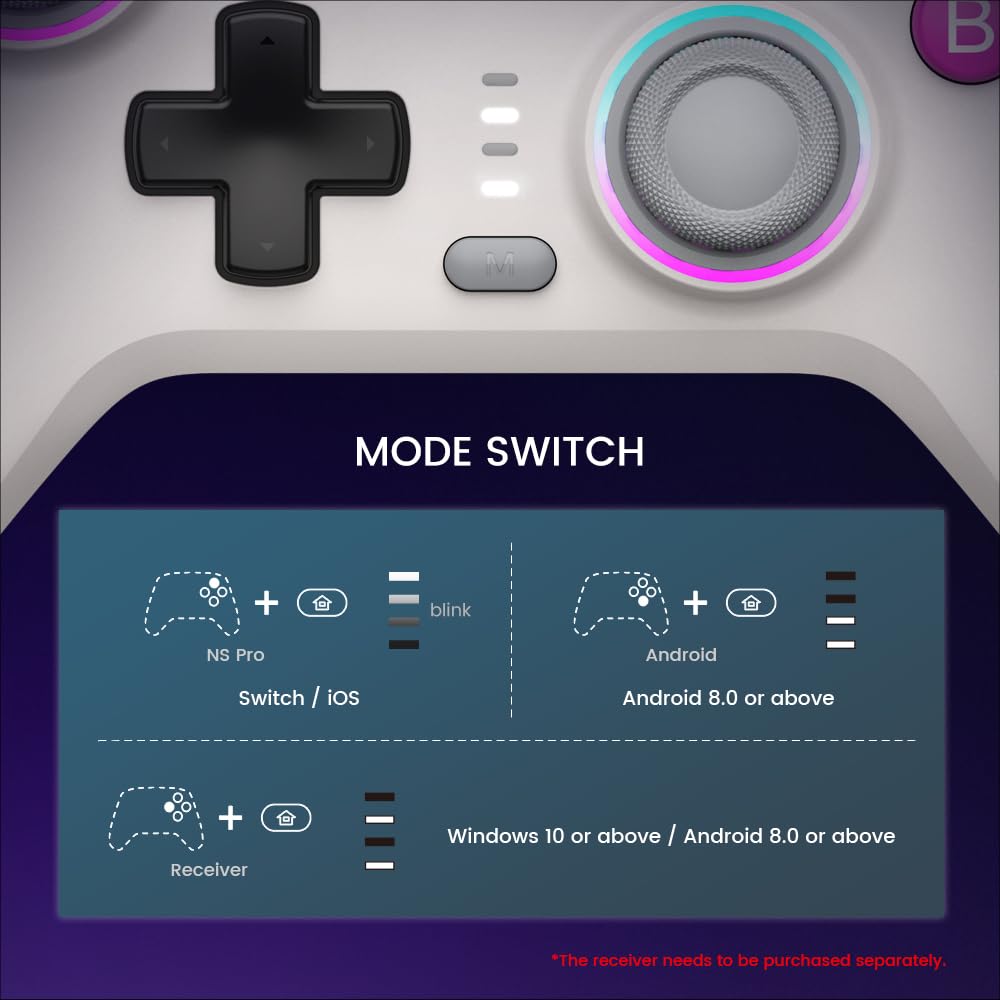 GameSir T4 Nova HD Rumble Wireless Controller