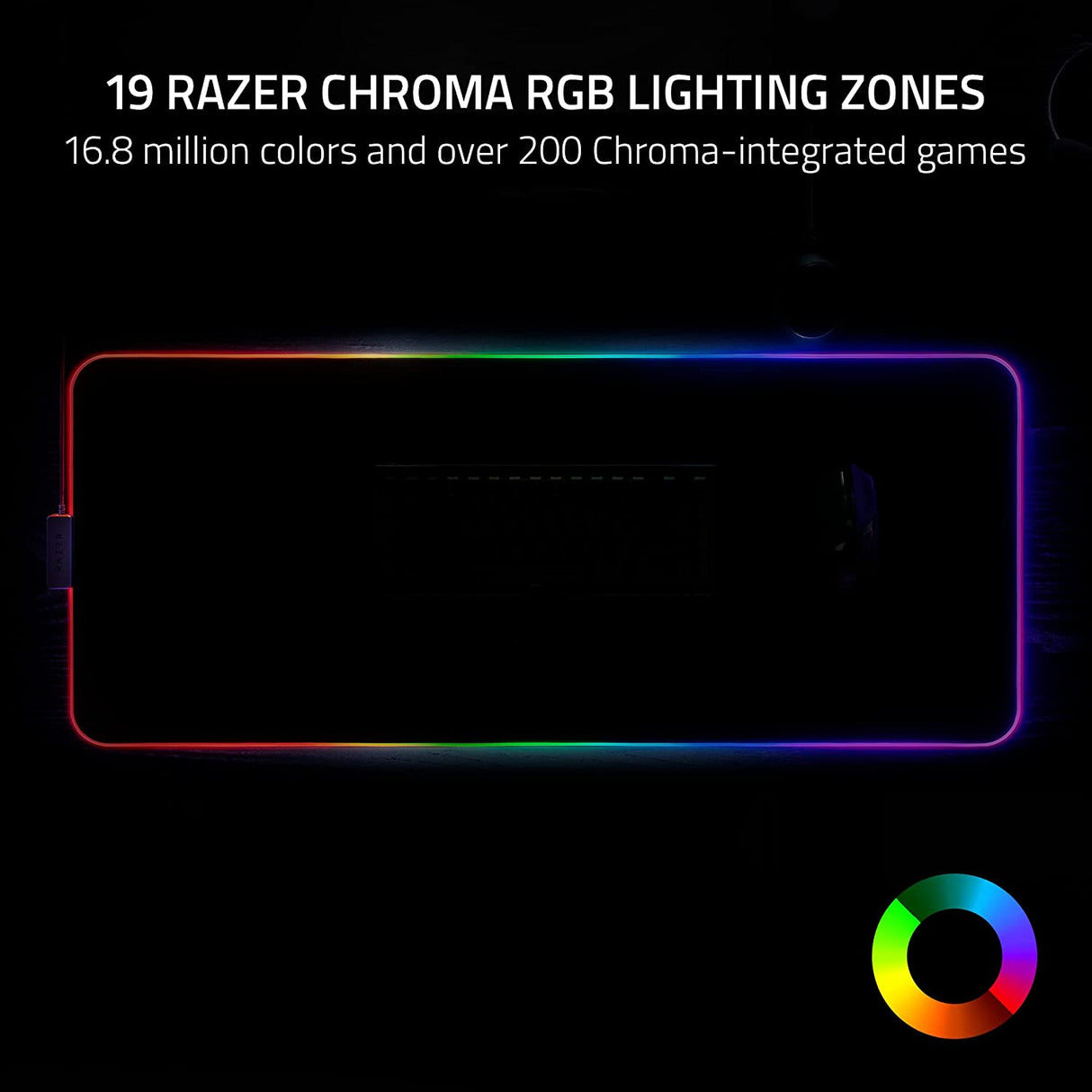 Razer Strider Chroma Hybrid Gaming Mouse Mat