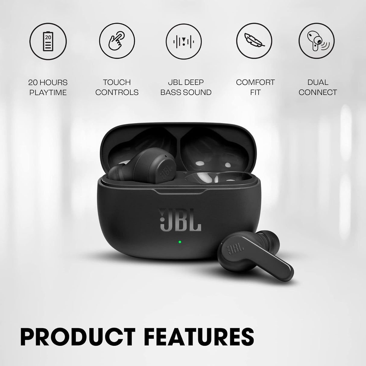 JBL Wave 200 True Wireless Earbuds