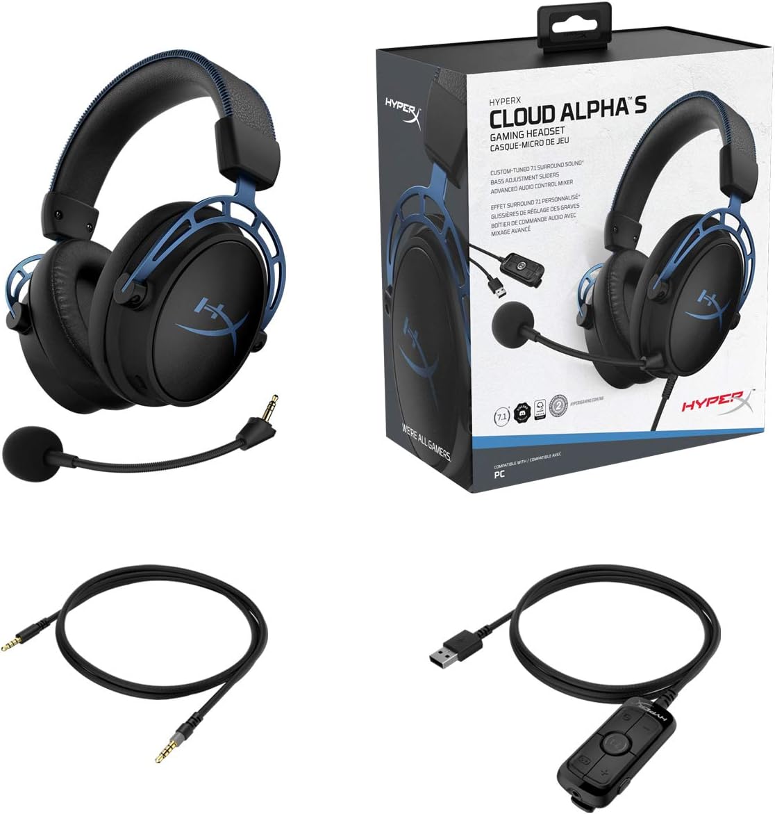 HyperX Cloud Alpha S Gaming Headset