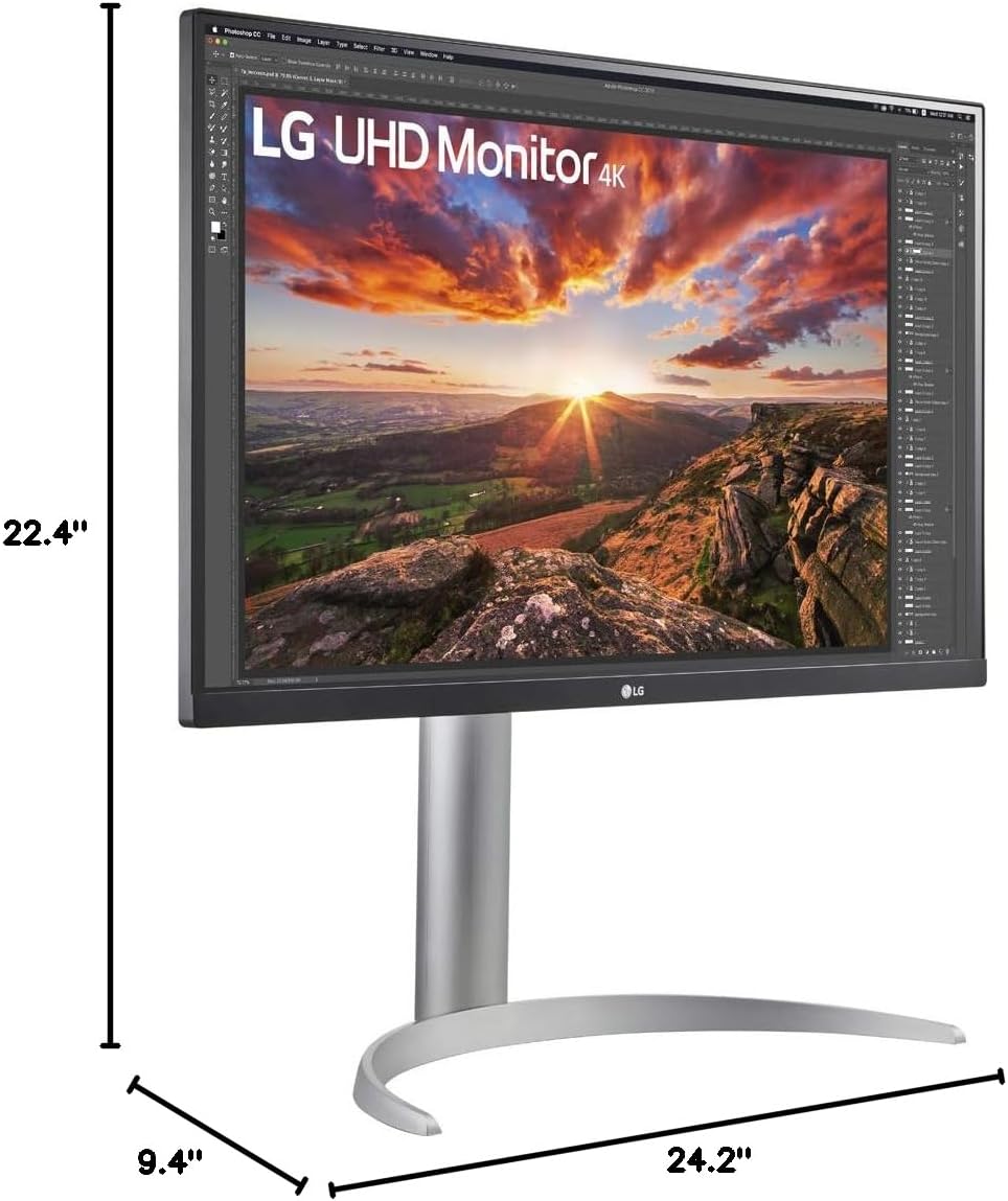 LG 27UP850N-W - 27 Inch UHD IPS Productivity Monitor