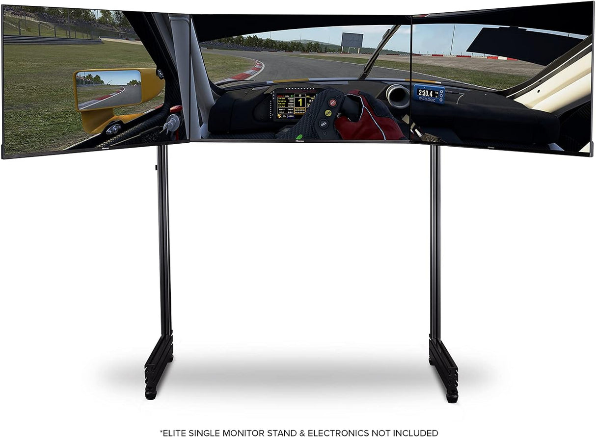 Next Level Racing Elite Freestanding Triple Monitor Stand Add On - Carbon Grey