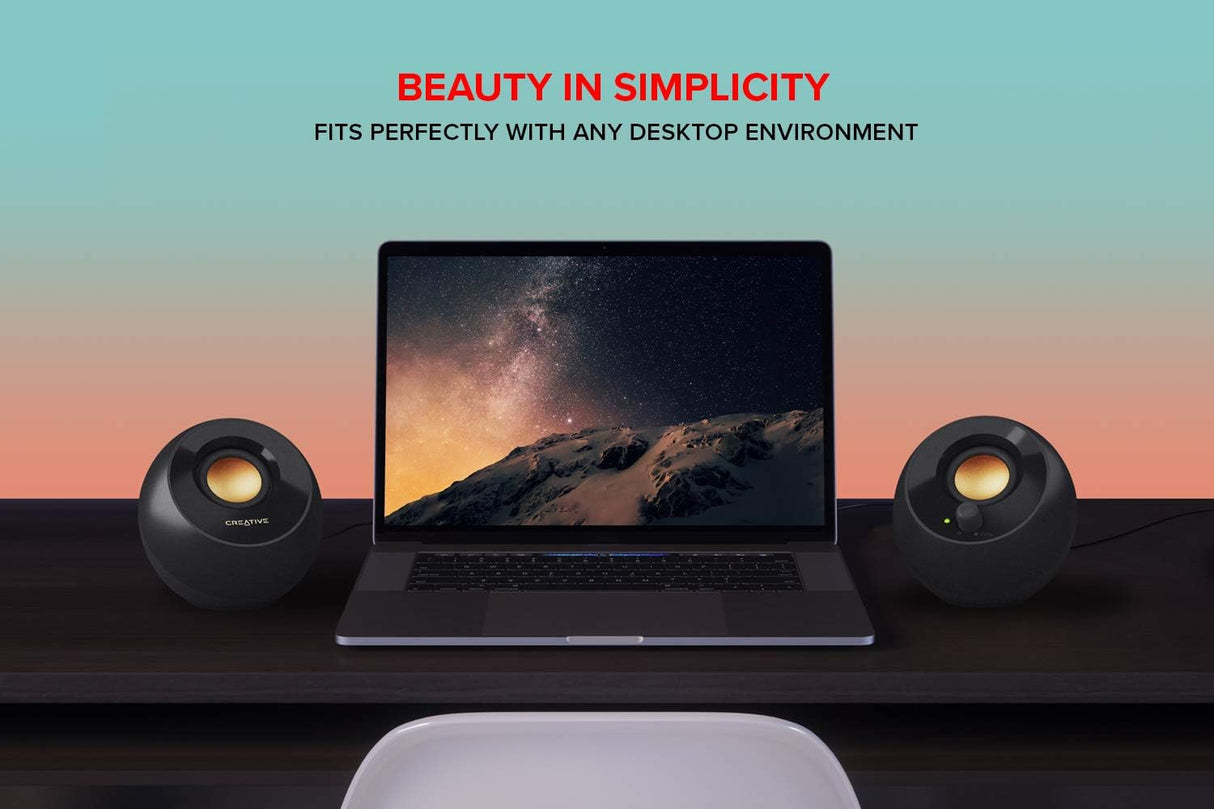 Creative Pebble Plus 2.1 USB-Powered Desktop Speakers