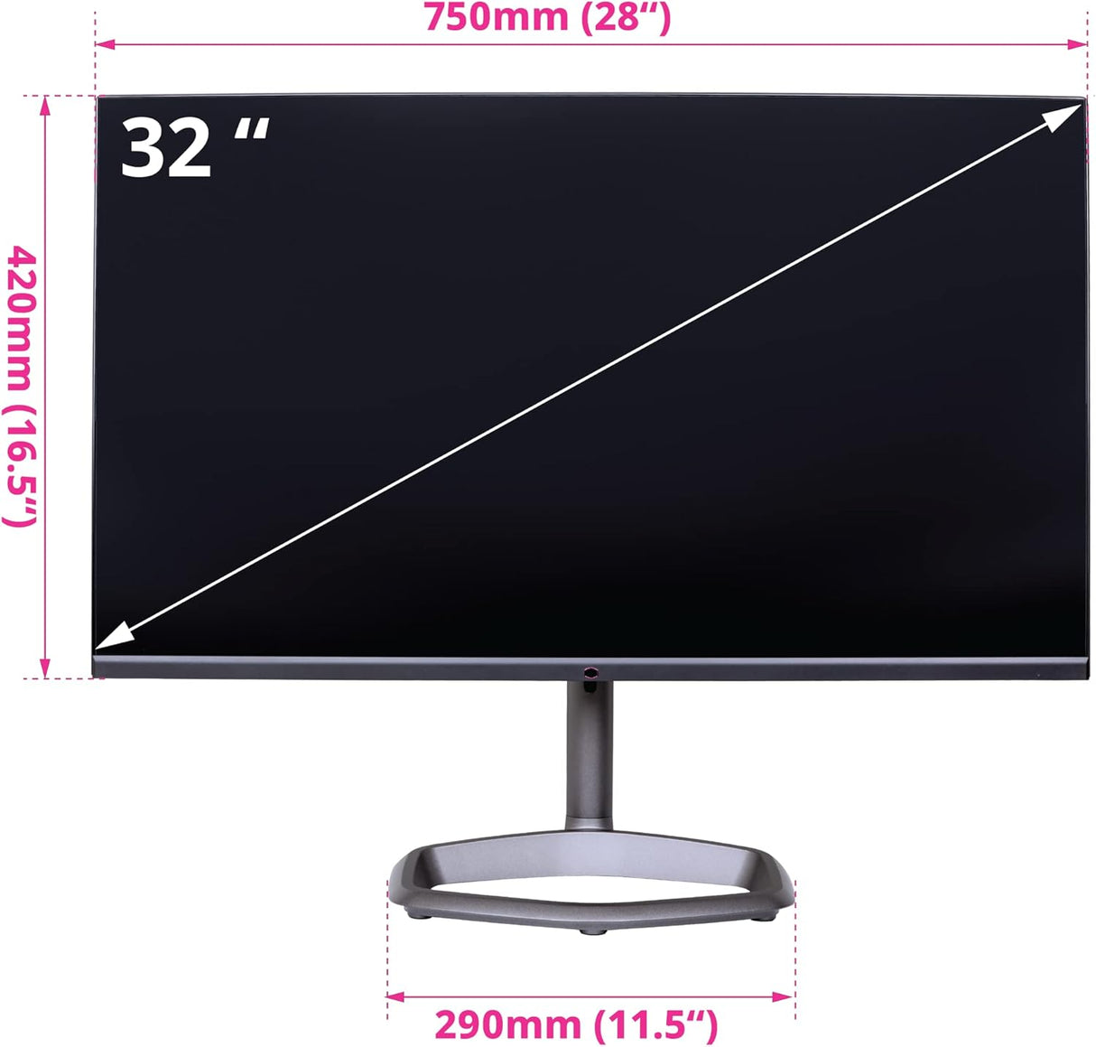 Cooler Master GM32-FQ 32” 165Hz 2K IPS Curved Gaming Monitor