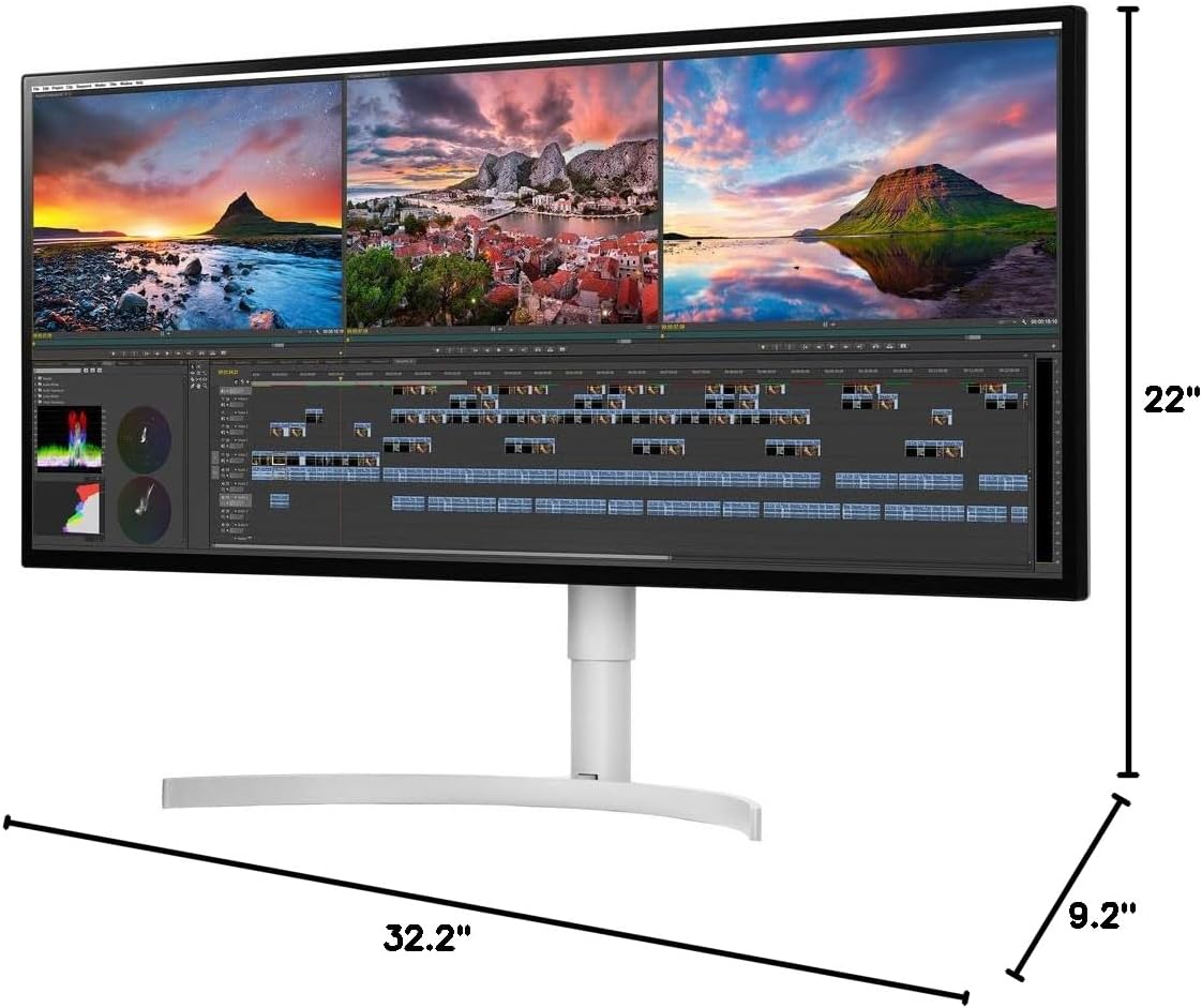 LG 34WK95U-W - 34 Inch WUHD IPS Productivity Monitor