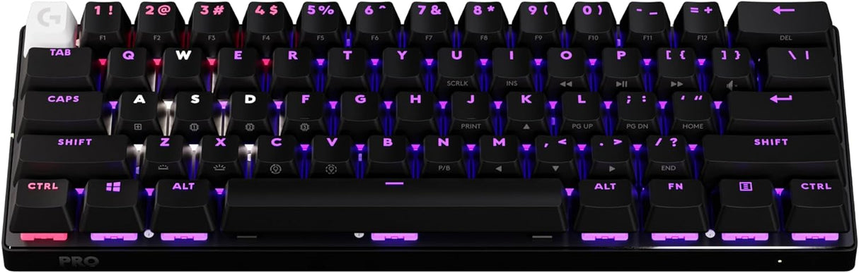 Logitech G Pro X 60 LIGHTSPEED 60% Wireless Gaming Keyboard