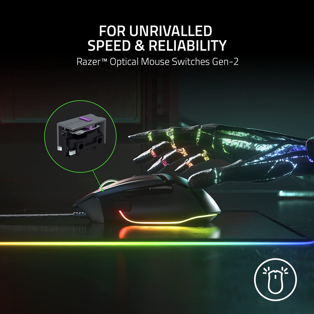 Razer Basilisk V3 Wired Gaming Mouse