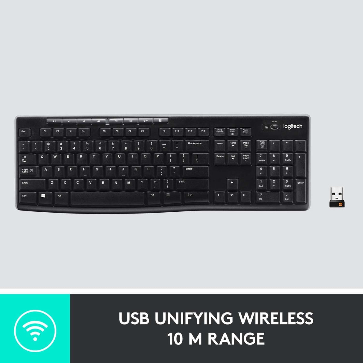 Logitech K270 Wireless Keyboard