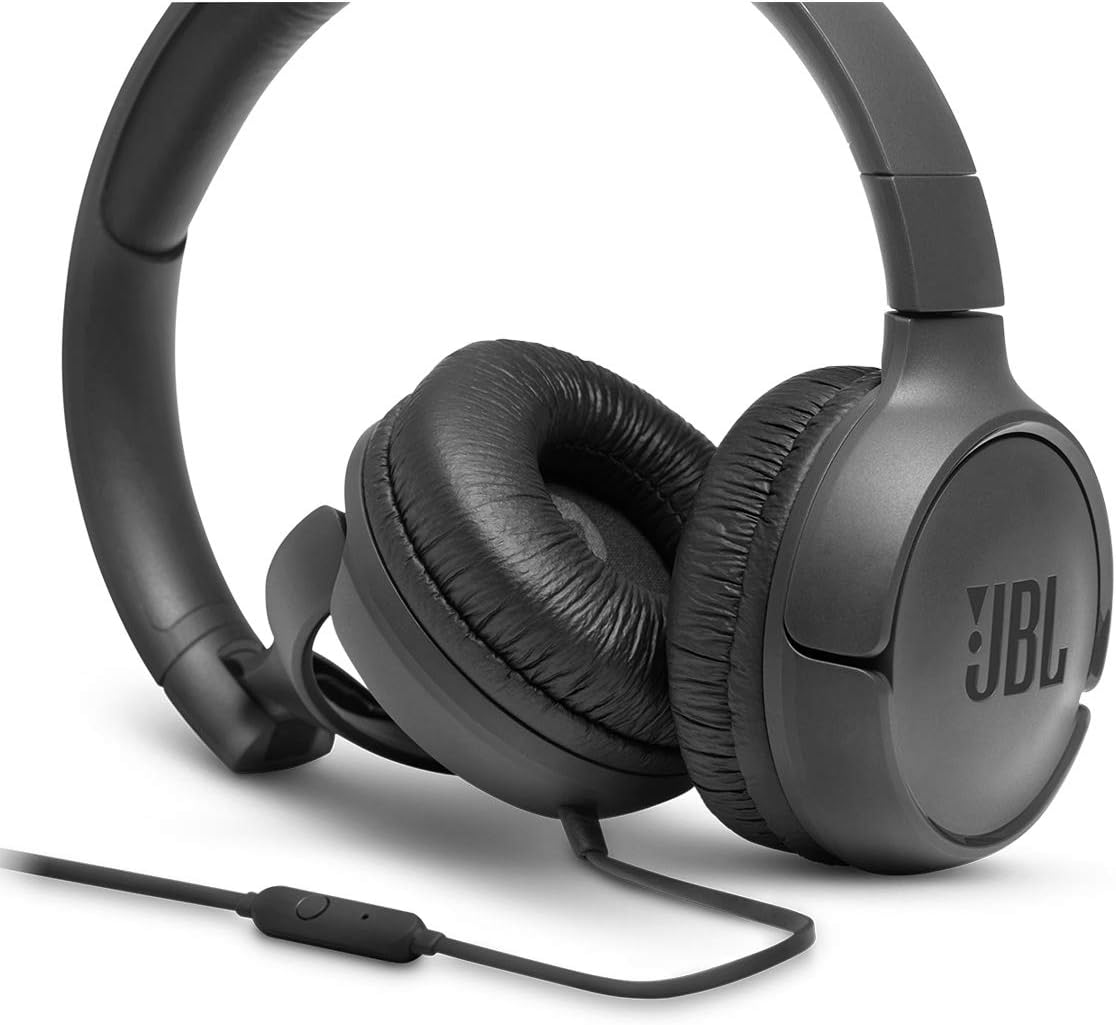 JBL Tune 500 Wired On-Ear Headphones