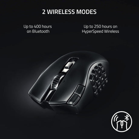 Razer Naga V2 HyperSpeed Wireless MMO Gaming Mouse