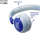 JBL JR 320 Wired On-Ear Headphones for Kids with Built-In Mic