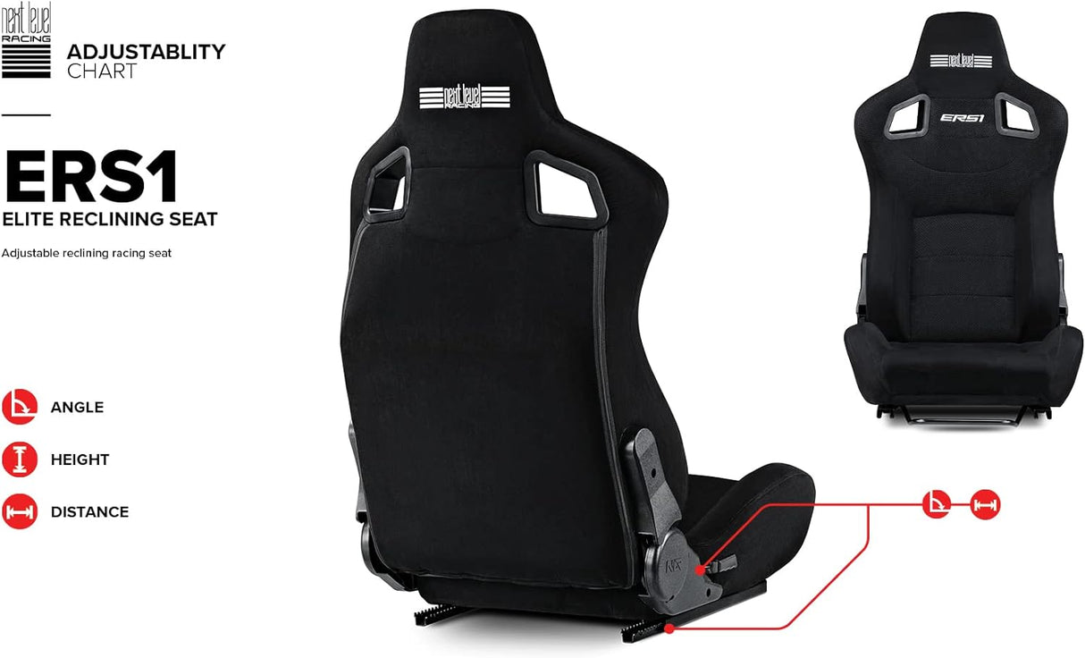 Next Level Racing Elite ERS1 Reclining Racing Seat