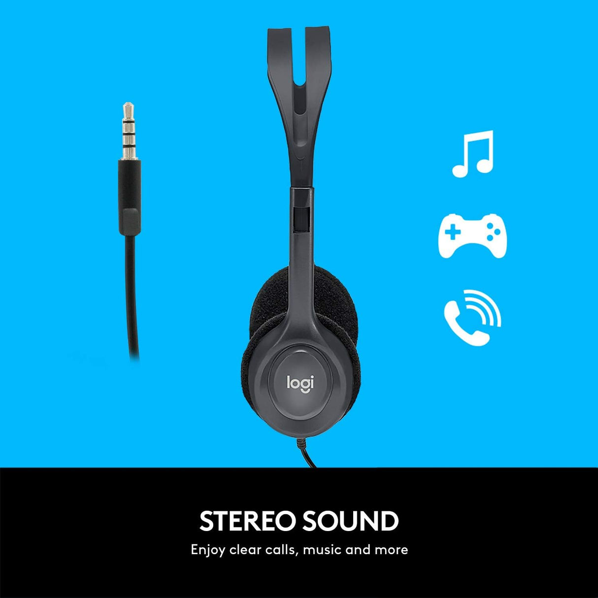 Logitech H111 Wired Stereo Headset