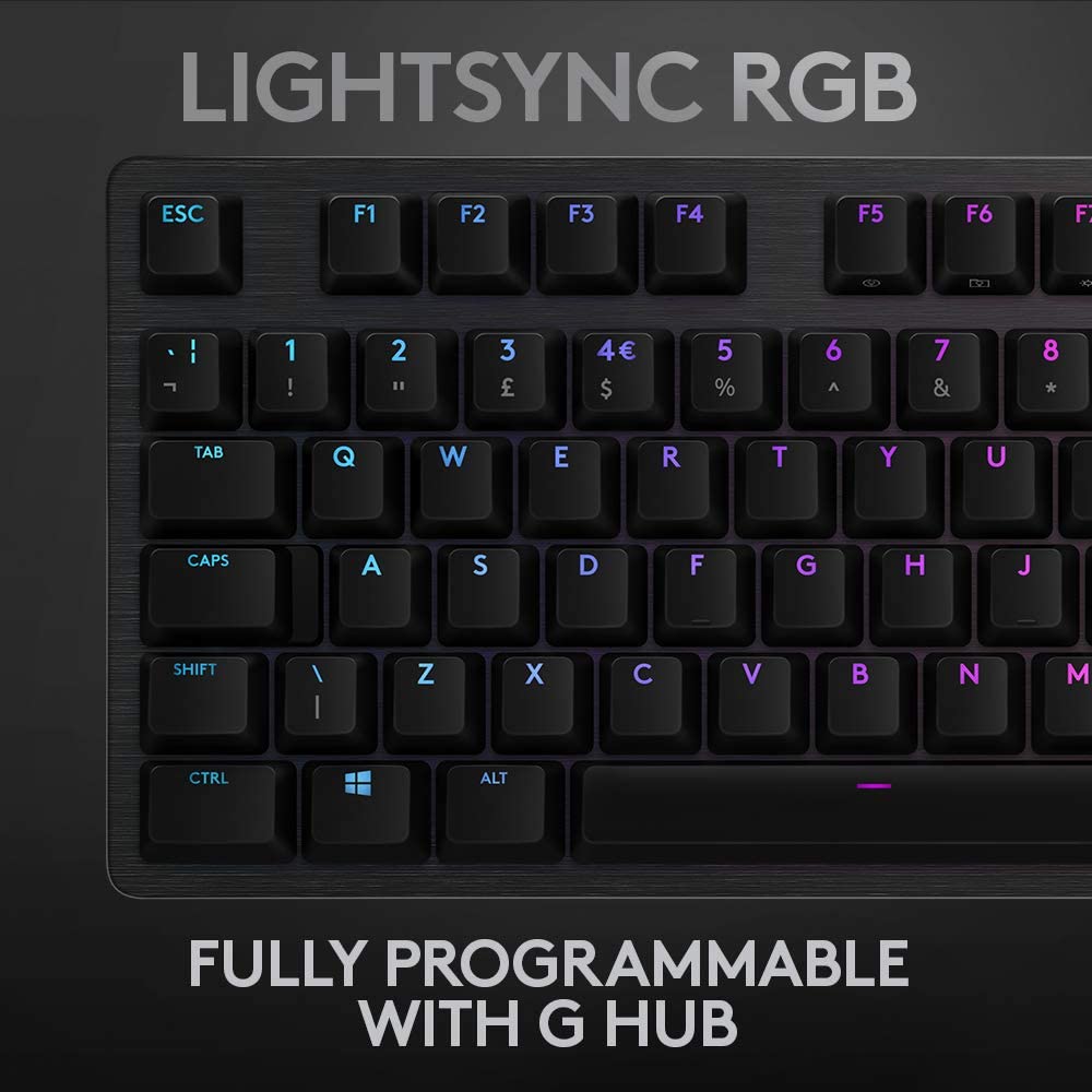 Logitech G512 Carbon RGB Wired Mechanical Gaming Keyboard