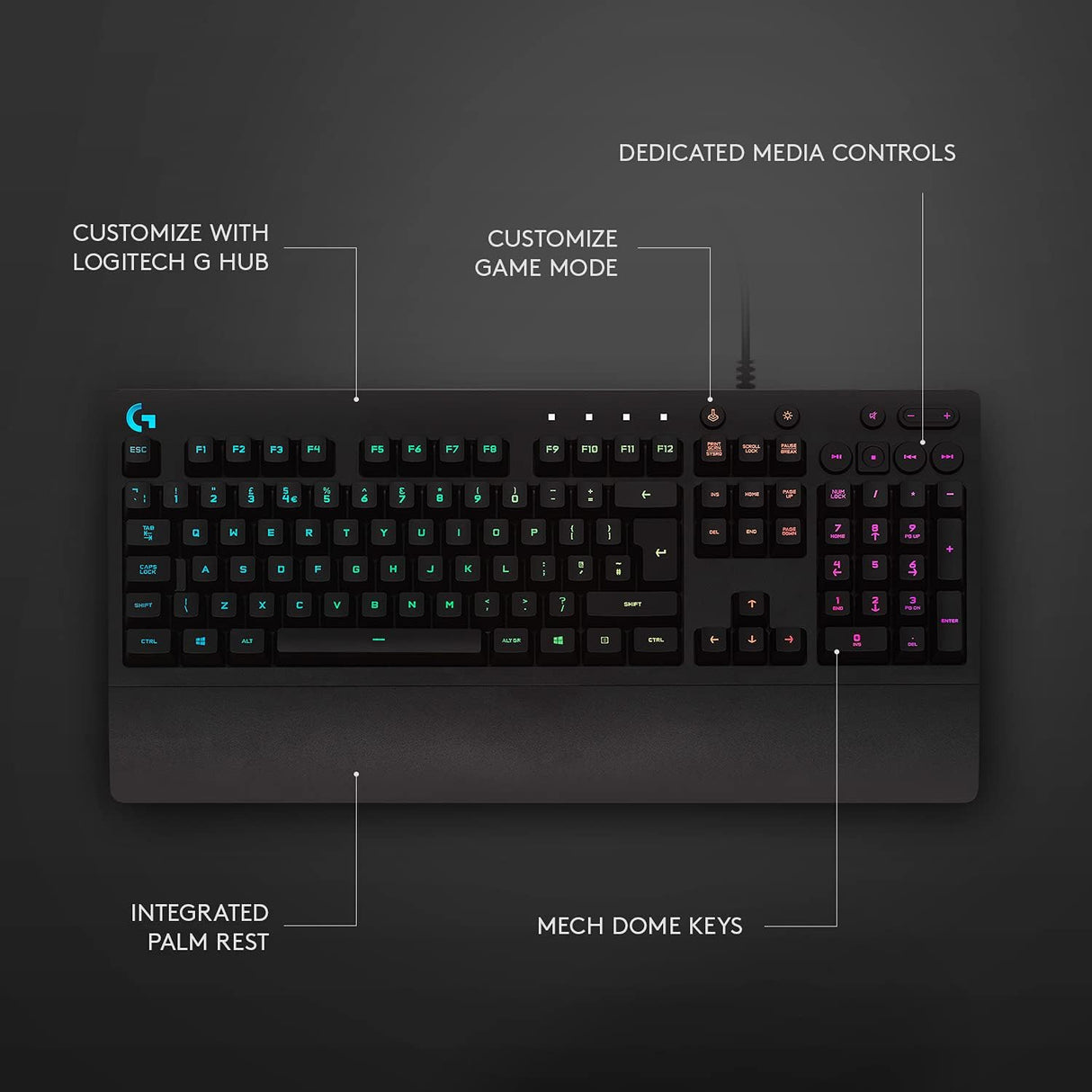 Logitech G213 Prodigy Gaming RGB Keyboard