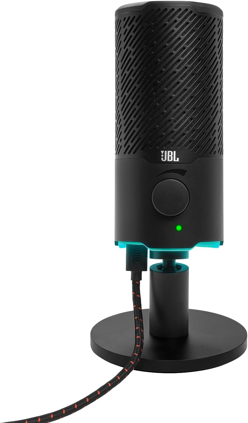 JBL Quantum Stream Dual Pattern Premium USB Microphone