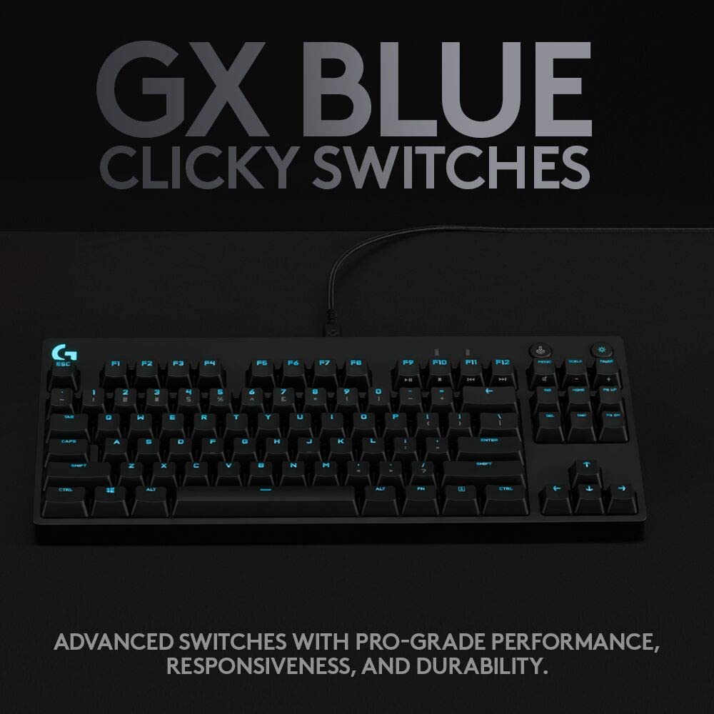 Logitech G PRO TKL Wired Mechanical Gaming Keyboard