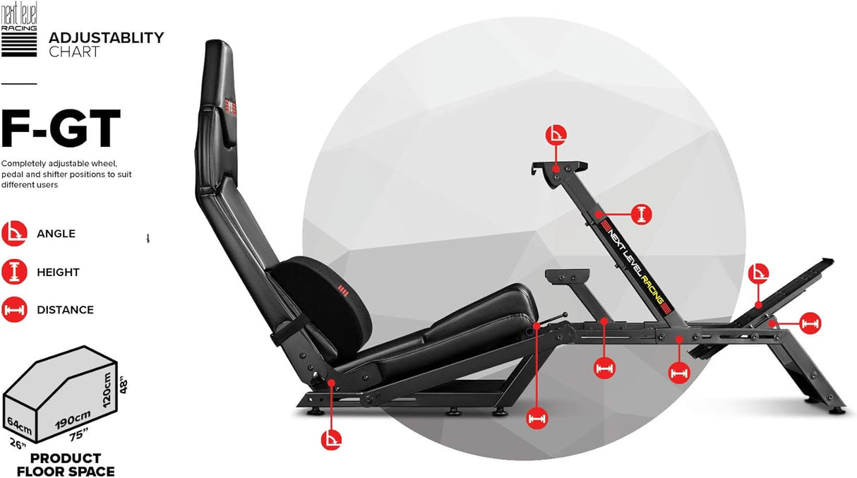 Next Level Racing F-GT Racing Cockpit