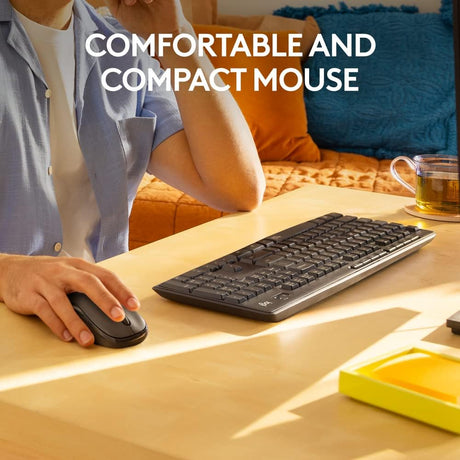 Logitech MK295 Silent Wireless Mouse And Keyboard Combo