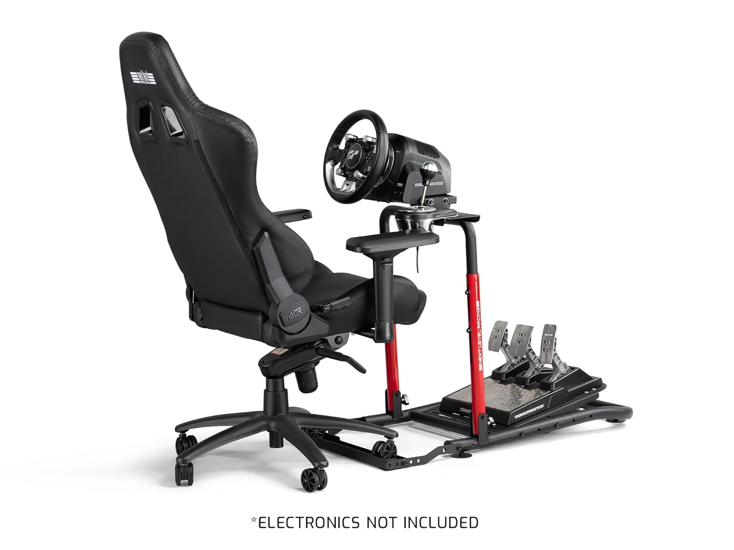 NOWMODE Racing Wheel Stand Logitech G Shifter セット レーシング チェア ギア シフター 揉ま ハンコン  1年