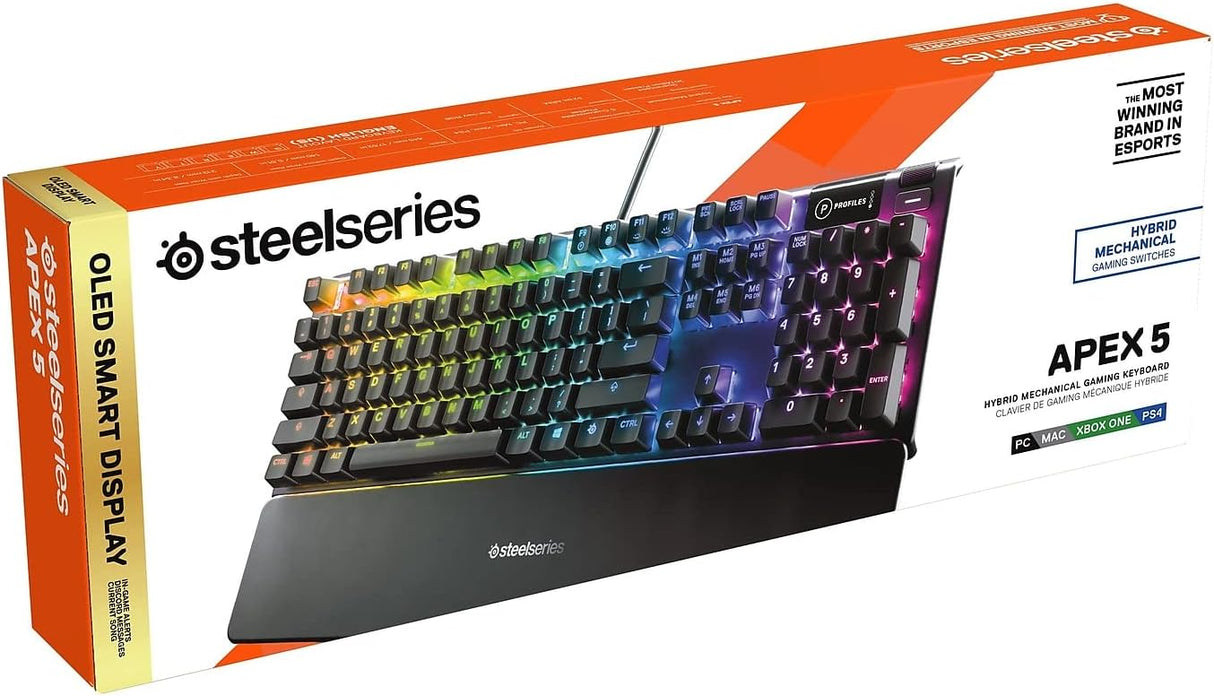 SteelSeries Apex 5 Gaming Keyboard