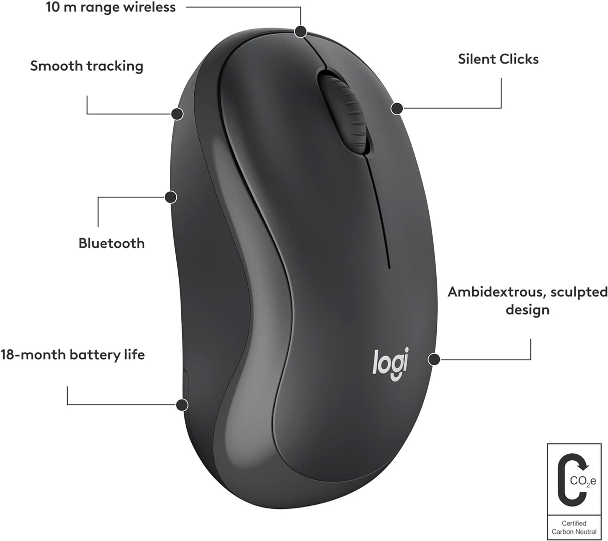 Logitech M240 Silent Bluetooth Mouse