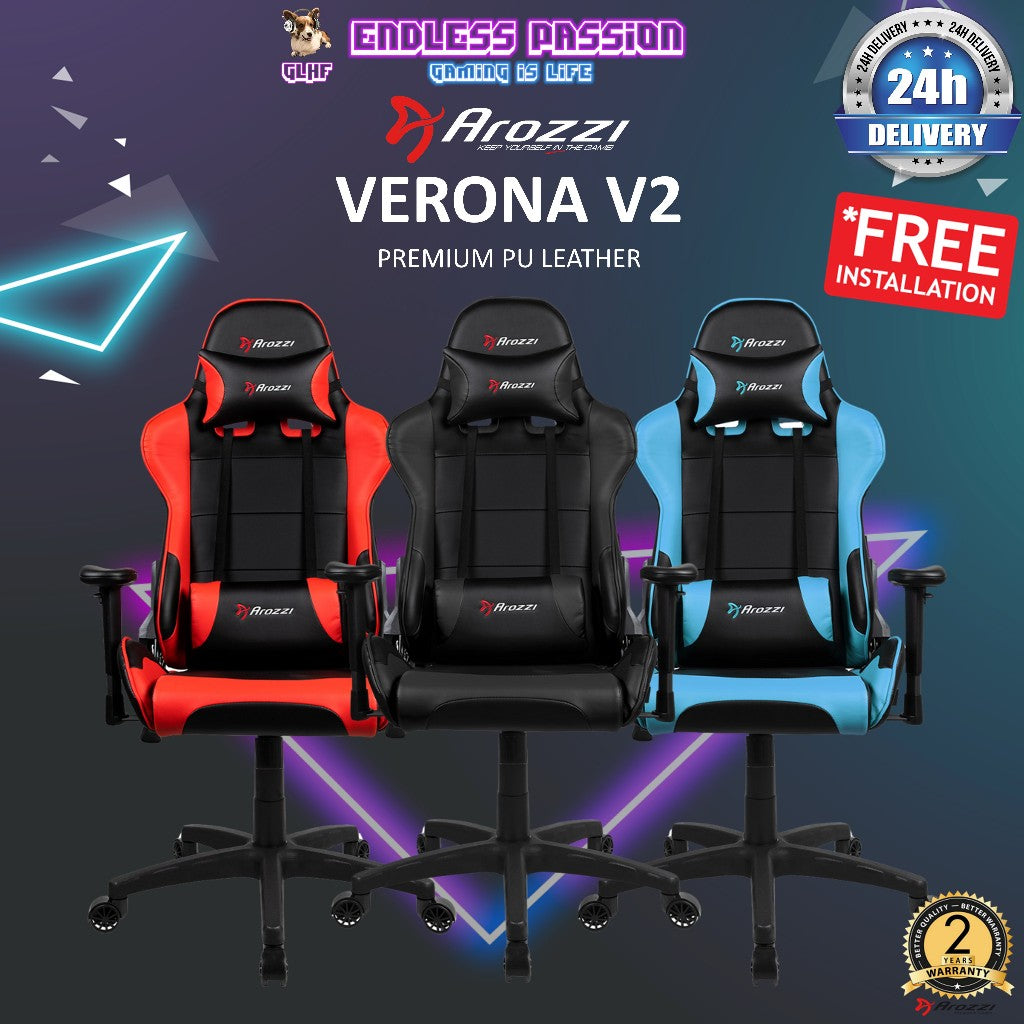 Arozzi Verona V2 PU Leather Gaming Chair