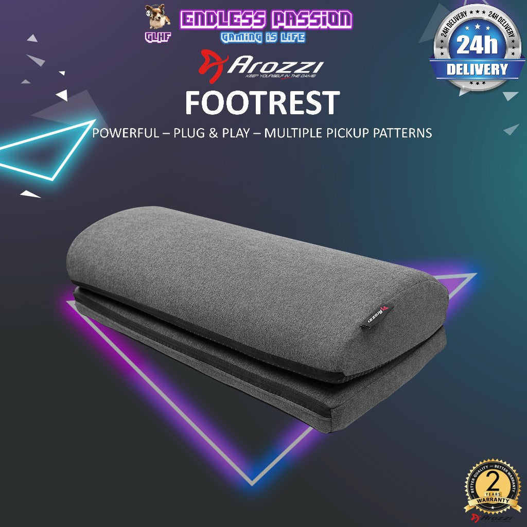 Arozzi Footrest for Under-Desk Comfort