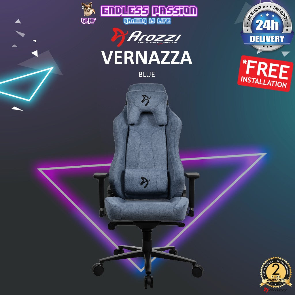 Arozzi Vernazza Soft Fabric Gaming Chair