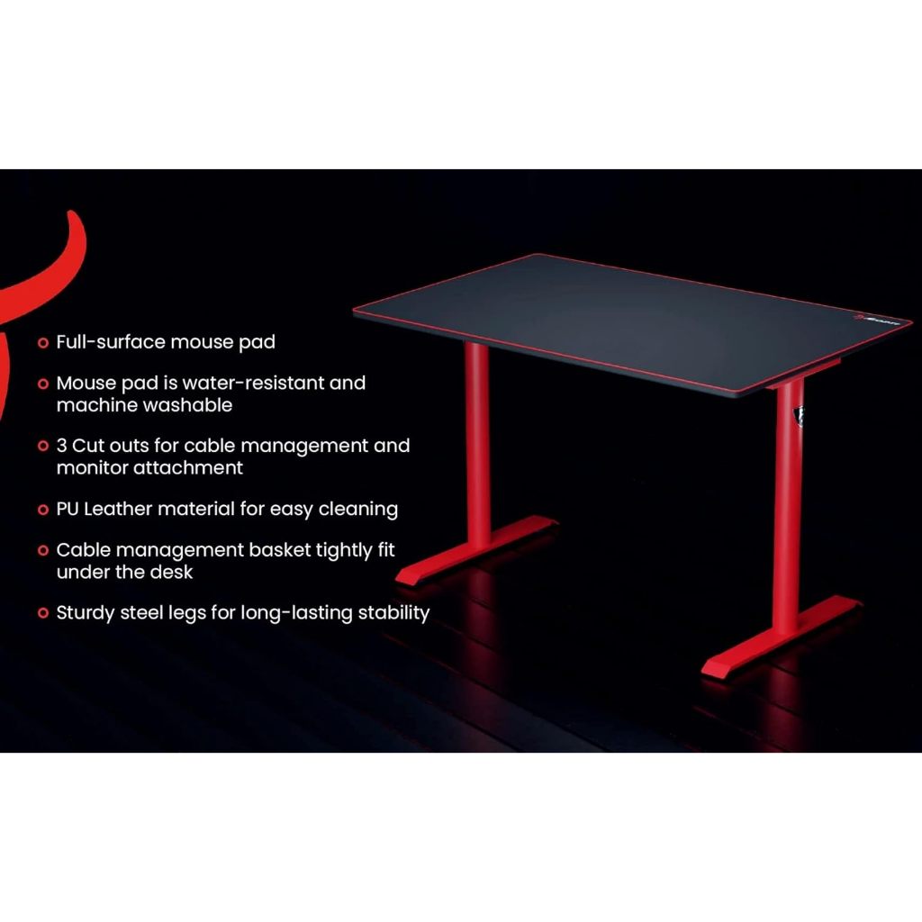 Arozzi Arena Leggero Gaming Desk