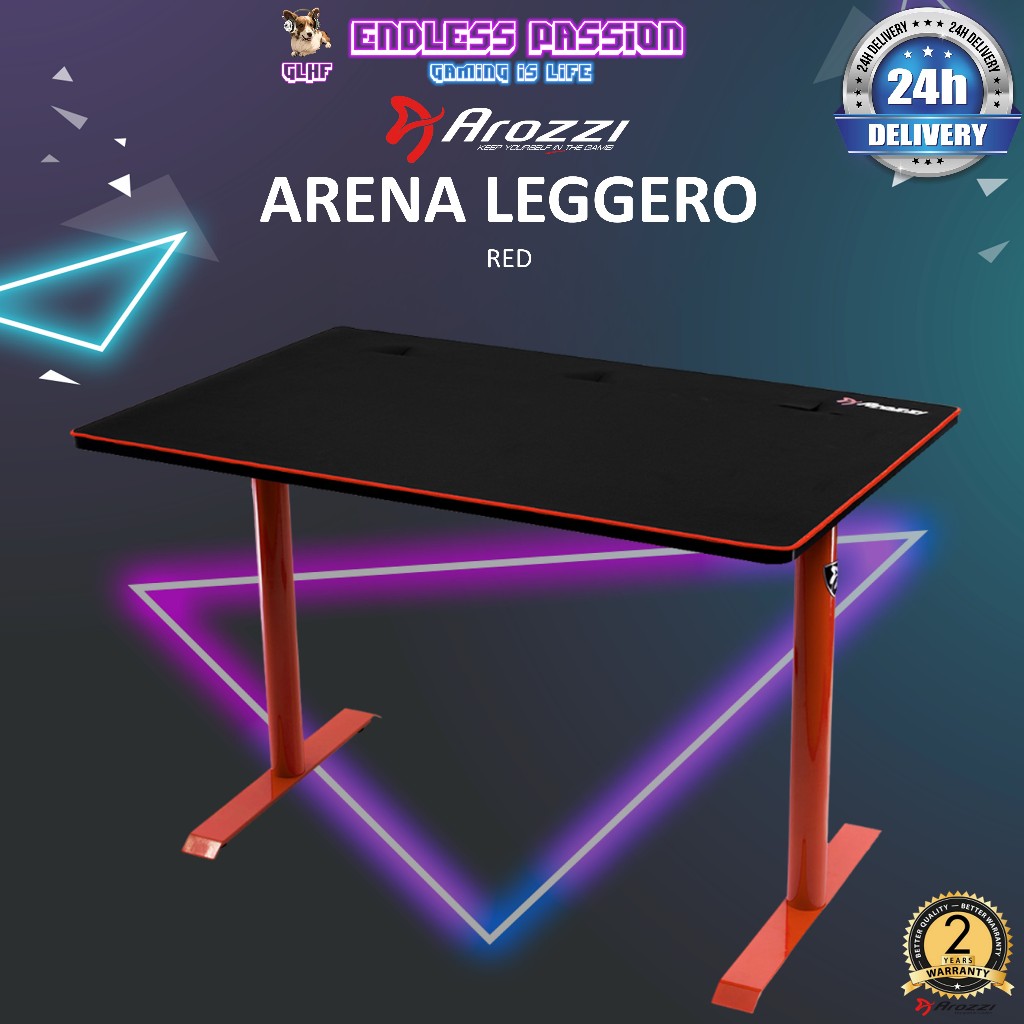 Arozzi Arena Leggero Gaming Desk