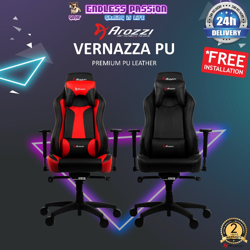 Arozzi Vernazza PU Leather Gaming Chair