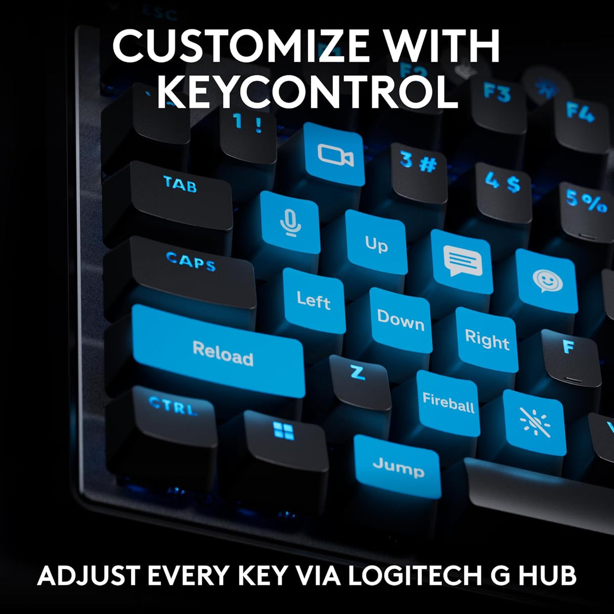 Logitech G Pro X TKL Rapid Gaming Keyboard