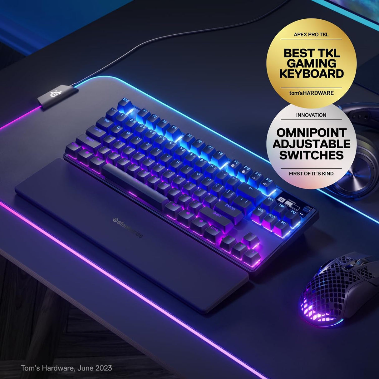 SteelSeries Apex Pro TKL Wireless Gaming Keyboard