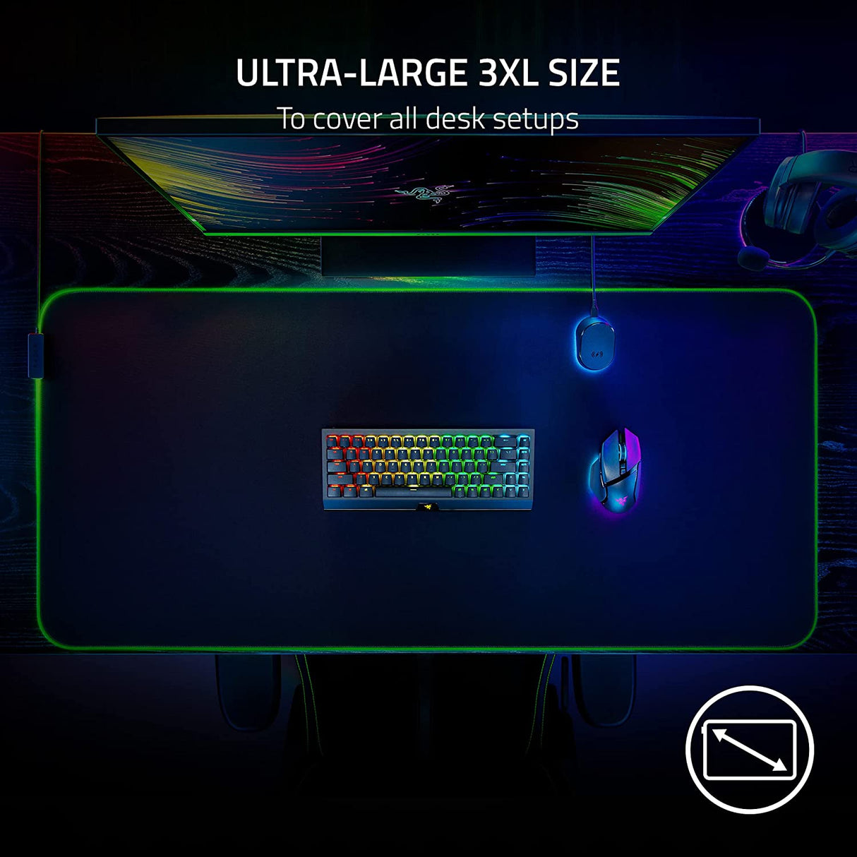 Razer Goliathus Chroma 3XL Gaming Mouse Pad