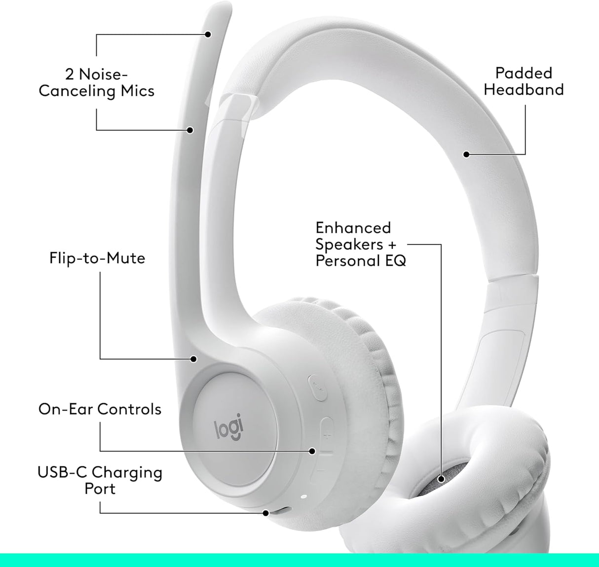 Logitech Zone 300 Wireless Bluetooth Headset