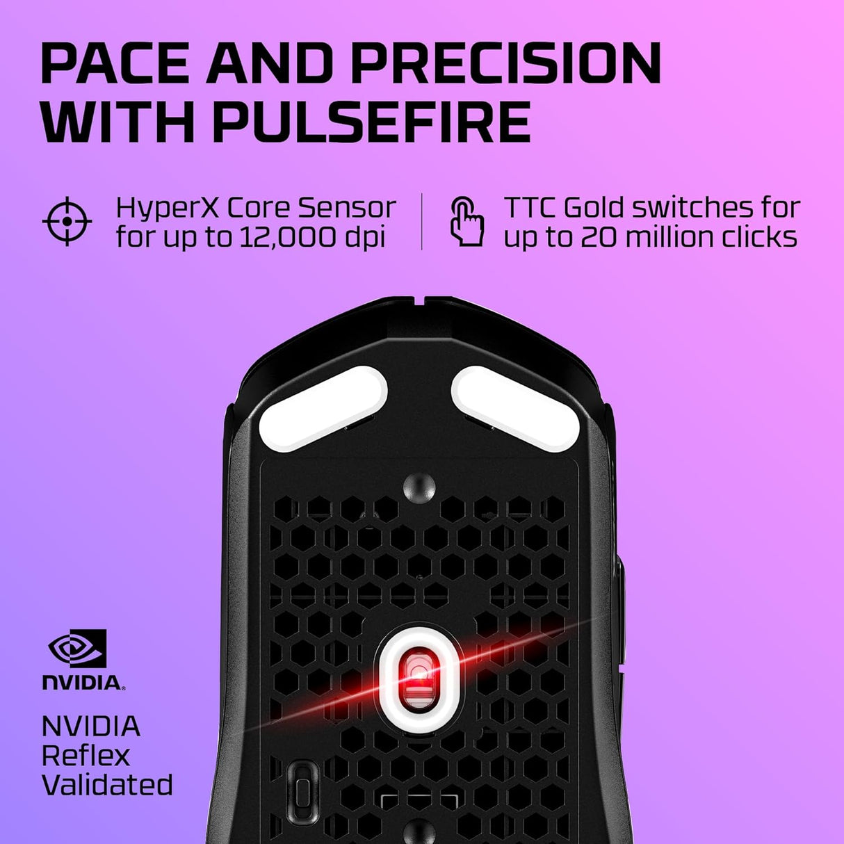 HyperX Pulsefire Haste 2 Core Wireless Gaming Mouse